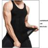 2 Pcs ToneTec Elite Compression Tank, Compression Tanktop Men's Shapewear, Tone Tec Compression Shirt (2pc Gray,M: 144-176 lb) view 2