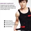 2 Pcs ToneTec Elite Compression Tank, Compression Tanktop Men's Shapewear, Tone Tec Compression Shirt (2pc Gray,M: 144-176 lb) view 3