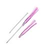 Trail Chasers 6-Inch Purple Ground Marking Whiskers (25 Pack), Heavy-Duty, Ready-to-Use Survey & Construction Markers for Sports Fields, Property Lines, Landscaping & Trails view 2