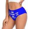 Custom Panties Customize Your Own Image Text Custom Panties Underwear with Photo Customized Sexy Funny Panties Underwear for women Customizable Gift for Mom Wife Anniversaries 3X-Large Blue view 2