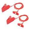 Treadmill Magnet Safety Key, Treadmill Key Replacement Rectangle Red 2PCS Treadmill Universal Safety Key Running Machine Key Magnet Treadmill Key Universal for Most Treadmill view 3