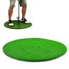 DeadeyeVR Golf Mat for Perfect VR Immersion - Hitting and Putting Grass Mat, Quest Club Attachment VR Accessory, 28" Diameter, 3/8" Thick, Easy Storage, Compatible with Deadeye Golf Club view 1