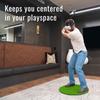 DeadeyeVR Golf Mat for Perfect VR Immersion - Hitting and Putting Grass Mat, Quest Club Attachment VR Accessory, 28" Diameter, 3/8" Thick, Easy Storage, Compatible with Deadeye Golf Club view 4