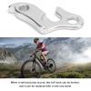 Aluminium Alloy Rear Gear Derailleur Hanger, Mountain Road Bike Universal Transmission Rack Bike Rack Frame Tail Hook view 4