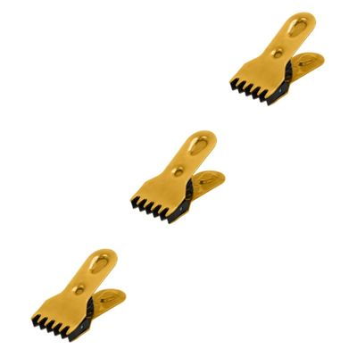 INOOMP 3pcs Badminton Stringing Machine Accessories Racket Stringing Clamp Wire Pulling Tools Racket Repair Supplies