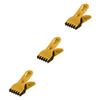 INOOMP 3pcs Badminton Stringing Machine Accessories Racket Stringing Clamp Wire Pulling Tools Racket Repair Supplies view 1