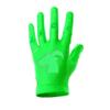 HIGHLIGHT FACTORY ATL G.O.A.T. Silhouette You Got Mossed/Ultra Grip Football Gloves (Green, Youth Extra Large) view 2