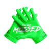 HIGHLIGHT FACTORY ATL G.O.A.T. Silhouette You Got Mossed/Ultra Grip Football Gloves (Green, Adult XX-Large) view 3
