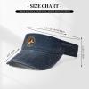 11th Armored Cavalry Regiment W Vietnam Sport Sun Visor Hats Cotton Ball Caps Empty Top Baseball Sun Cap for Men Women Navy Blue view 4