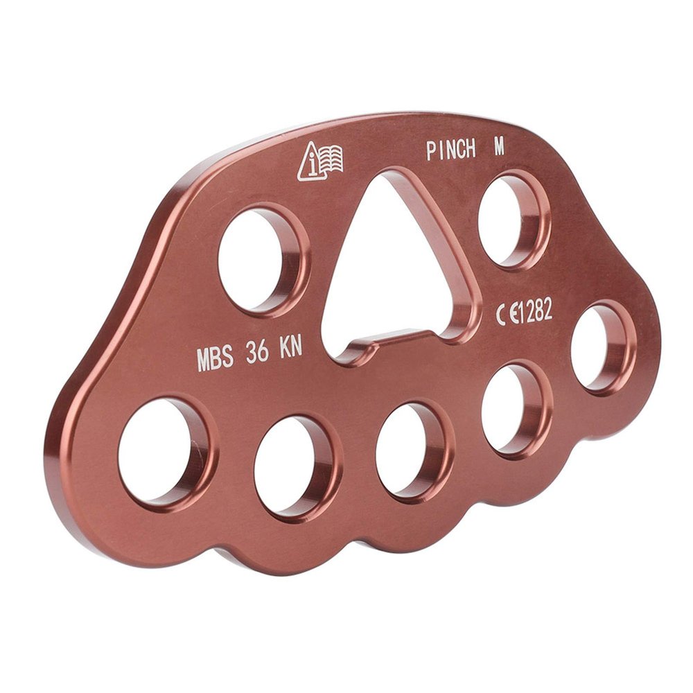 Vomeko P aw Multiplier Anchors,Descender Plate 36KN P aw Rigging Plate for Aerial Dance & Rock Climbing P aw Rigging Plate Rock Climbing Multi Anchor Point Connector