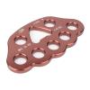 Vomeko P aw Multiplier Anchors,Descender Plate 36KN P aw Rigging Plate for Aerial Dance & Rock Climbing P aw Rigging Plate Rock Climbing Multi Anchor Point Connector view 2