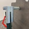 1/2 AR500 Steel Target  12X 20 Silhouette and T Post Hanger Bundle, Unpainted view 2
