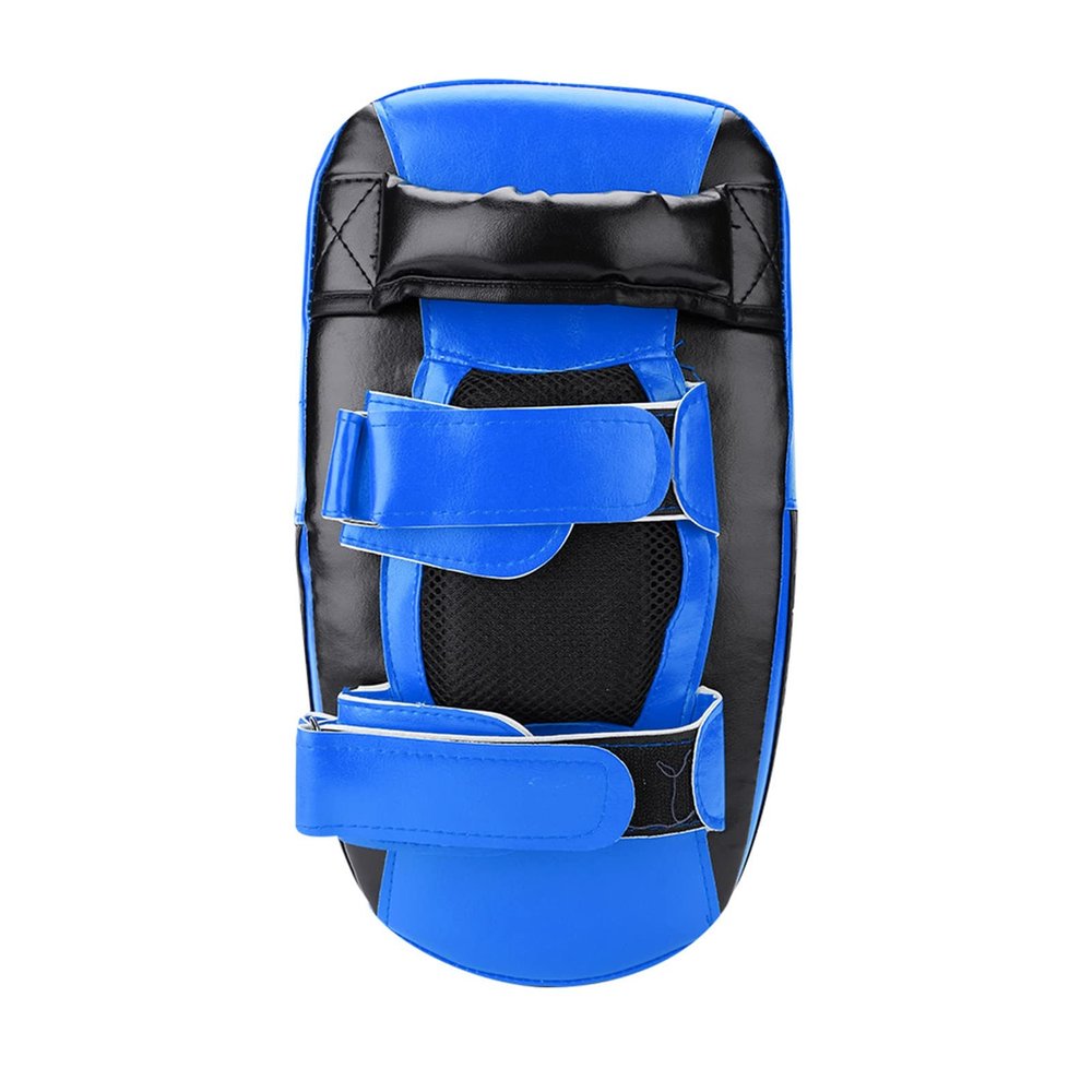 NineFit Basics Taekwondo Kick Pad, Boxing Target 36X20X10 Cm Muay Thai Boxing Kicking Curve Pad Hand Feet Target Punching Training for Punches Elbows Kicks Knees Workout (Black Blue), Generictp8kz964gh-02