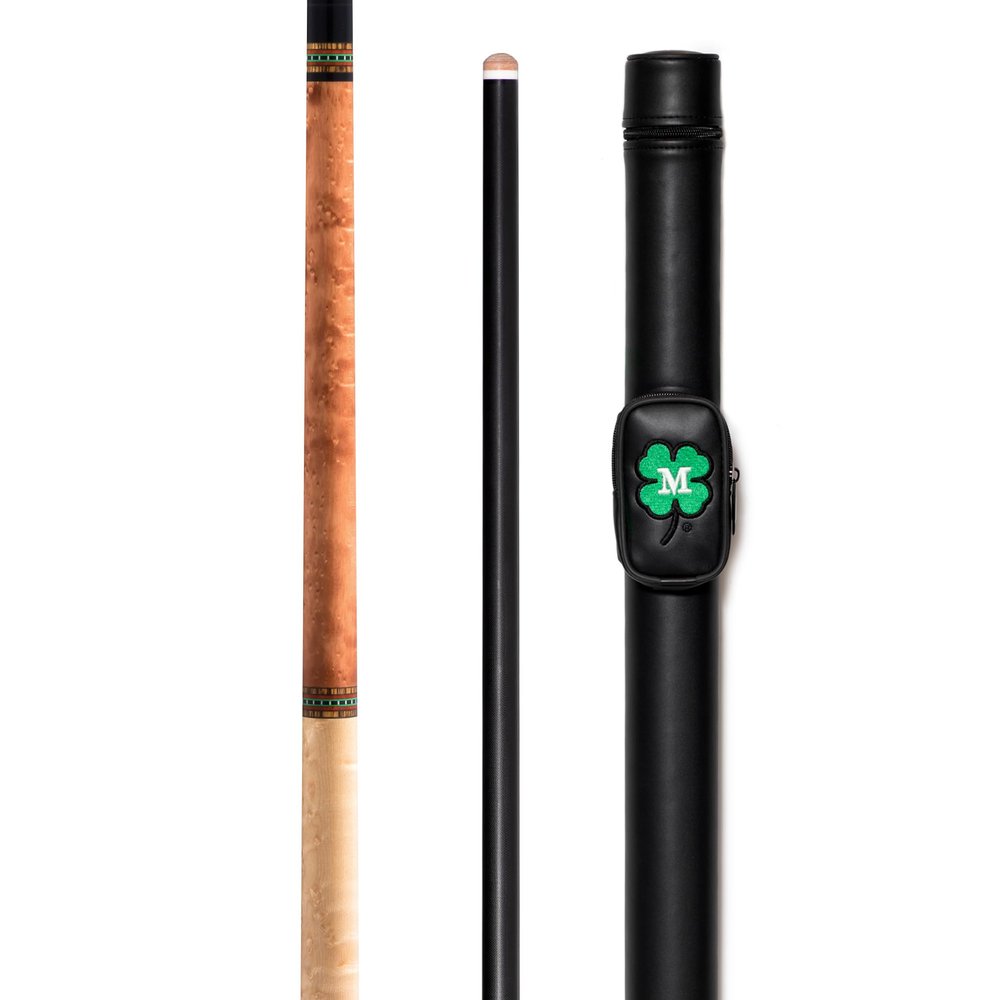 McDermott G229 Pool Billiard Cue Defy Carbon Fiber Shaft 12 mm, with Hard Case