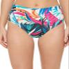Calvin Klein Women's Printed No-Muffin-Top Convertible Bikini Bottoms (Blue Multi, X-Small) view 1