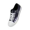 FOCO Dallas Cowboys NFL Womens Team Color Metallic Low Top Canvas Shoes - 9 view 3
