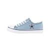 FOCO Dallas Cowboys NFL Womens Denim Team Logo Low Top Canvas Shoes - 8 view 1