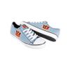 FOCO Cincinnati Bengals NFL Womens Denim Team Logo Low Top Canvas Shoes - 9 view 4