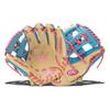 Rawlings | Heart of The Hide Series Baseball Glove | 11.5' | RHT | Pro I-Web | Camel/Columbia Blue/Pink view 4