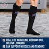 For Bare Feet NFL BUFFALO BILLS Marathon Compression Sock Black Large/Extra Large view 4