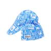Flap Happy Baby Sun Hat | Toddler Hat with Flap to Protect Kids from Sunburn| UPF 50+ Highest Certified UV Sun Protection | Seaside Palms, X-Large view 1