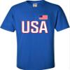3T Royal Toddler USA National Pride Toddler T-Shirt view 4