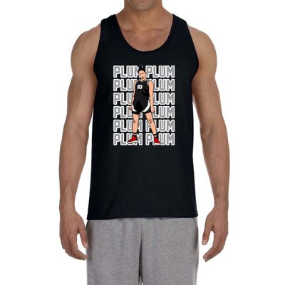 Black Las Vegas Kelsey Plum Text Pic Tank Top Adult Small