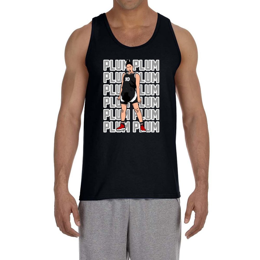 Black Las Vegas Kelsey Plum Text Pic Tank Top Adult Small