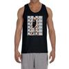Black Las Vegas Kelsey Plum Text Pic Tank Top Adult Small view 1