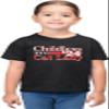 5T Black Toddler Childless Cat Lady '24 Toddler T-Shirt view 2