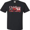 5T Black Toddler Childless Cat Lady '24 Toddler T-Shirt view 4
