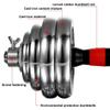 Adjustable Dumbbell Set Home Gym Cast Iron Barbell Sets with Carry Box 44lbs Office Bedroom Workout Dumbbells for Men and Women view 2