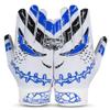 RED WORLD Football Gloves (Blue, Youth-Small) view 1