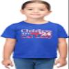 4T Royal Toddler Childless Cat Lady '24 Toddler T-Shirt view 2