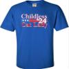 4T Royal Toddler Childless Cat Lady '24 Toddler T-Shirt view 4