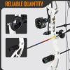 MOTION ZEUS Lightweight Compound Bow Kit for Pull Beginner and Intermediate Archer,19-70LBS Draw Weight,19"-30" Draw Length,Up to 320 FPS,Fully Adjustable Archery Hunting Equipment (White Camo) view 3