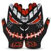 RED WORLD Football Gloves (Black, Youth-Medium) view 1