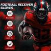 RED WORLD Football Gloves (Black, Youth-Medium) view 2
