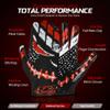 RED WORLD Football Gloves (Black, Youth-Medium) view 3