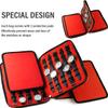 40 Slots Big Case Bag Watch Band Storage Strap Organizer Double Layer, Watch and Straps Collection for Apple Watch Band Organizer Jewelry Box Garmin Fitbit Samsung Galaxy Smart Watch Holder Men Ladies view 2