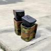 Titan Double Pistol Magazine Pouch - 9mm Mag Carrier - Belt Compatable Molle (Flecktarn (Germany - 1990-Present)) view 2