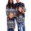 Family Matching Christmas Sweater Ugly Christmas Reindeer Santa Pullover Sweatshirt for Women Men Boys Girls view 1
