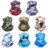 Gvhntk 8 Pack Camo Neck Gaiter Balaclava Gator Bandana Face Mask Cooling UV Protection Face Cover Neck Scarf for Men Women view 1