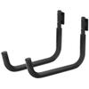 LUMINFLY Surfboard Wall Mount Ski Rack, Outdoor Indoor Rack Boat Board Snowboard Anti-Scratch Storage Paddle Hook, Black for Kayaks and Canoes view 4