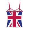 Adugen Origei Womens Sleeveless British Flag Workout Tops for Athletic Tank Top for Running Yoga L view 2