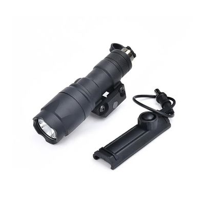 AWETHE Tactical M300a Flashlight, Super Bright White LED Weapon Light, 400 Lumens, with Remote Wire Dual Pressure Switch(SF Plug), Fit 20mm Rail, Black