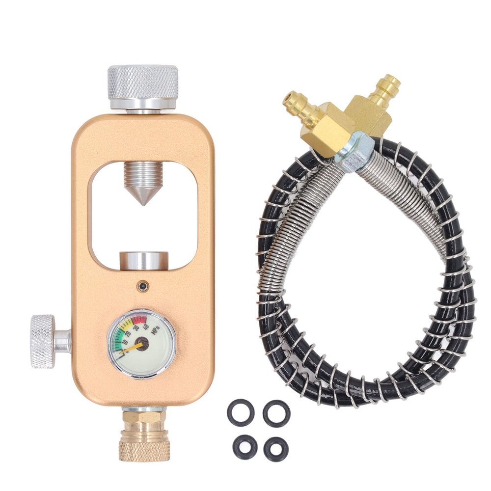 DIN Valve Scuba Adapter, Good Sealing High Efficiency Easy Connection HPA Tank Refill Impact for Firefighting Work for K J H Valves