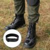 Aeaocvo 4Pcs Boot Straps, Elastic Boot Blouses, Bike Trouser Clips, Ankle Pant Garters, Adjustable Boot Blousers for Gardening Hiking Cycling Fishing Running Hunting view 4