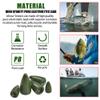 Bullet Fishing Weights,28pcs/60pcs Bass Fishing Sinker Kits Worm Slip Weight Bullet Lead Sliding Weights for Texas Rig Carolina Rig Size 1.75g 3.5g 5g 7g 10g (Size Assortment - 28PCS) view 4