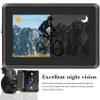 BEUDUOQI Bike Mirror, Bike Mirror Handlebar Mount Camera 1080P AHD Rechargeable with 4.3" Screen, 130 Wide Angle Taillight Bicycle Camera 360 Adjustable,Bike Accessories for Most Bikes view 3